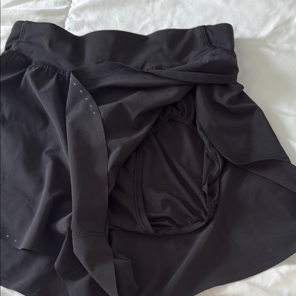 Black Athletic Shorts Lightweight Breathable Mate… - image 2